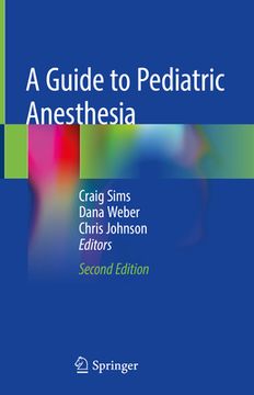 portada A Guide to Pediatric Anesthesia (en Inglés)