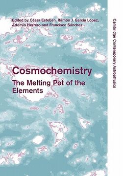 portada Cosmochemistry Paperback (Cambridge Contemporary Astrophysics) (in English)