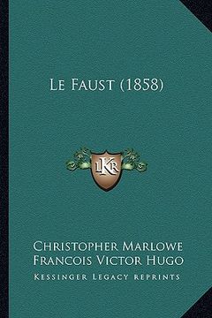 portada Le Faust (1858) (in French)