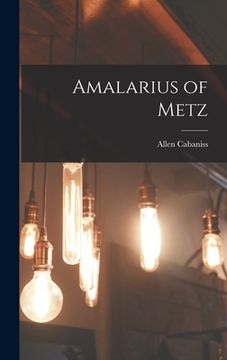 portada Amalarius of Metz (in English)