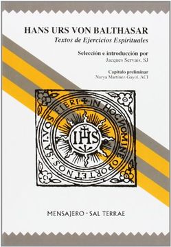 portada Hans urs von Balthasar. Textos de Ejercicios Espirituales: 42 (Manresa) (in Spanish)