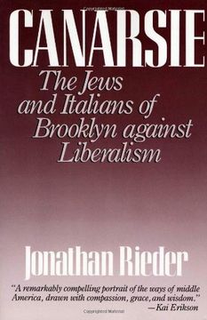 portada Canarsie: The Jews and Italians of Brooklyn Against Liberalism (en Inglés)