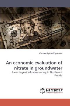 portada an economic evaluation of nitrate in groundwater (en Inglés)