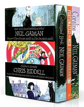 portada Neil Gaiman & Chris Riddell box set (en Inglés)