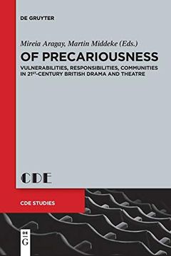 portada Of Precariousness (Contemporary Drama in English Studies) [Soft Cover ] (en Inglés)