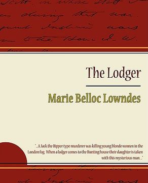 portada the lodger (en Inglés)