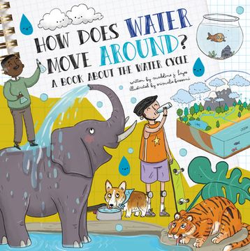portada How Does Water Move Around? A Book About the Water Cycle 