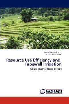 portada resource use efficiency and tubewell irrigation (en Inglés)