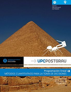 portada Programación Lineal. Métodos Cuantitativos Para la Toma de Decisiones (Upcpostgrau) (in Spanish)