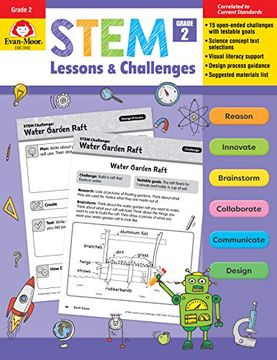portada Stem Lessons and Challenges, Grade 2 (en Inglés)