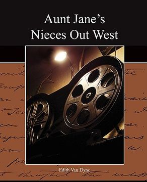 portada aunt jane's nieces out west (in English)
