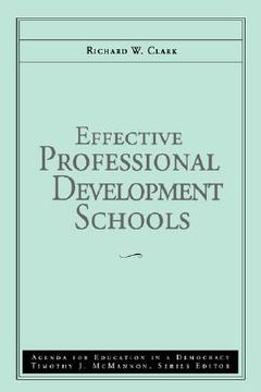 portada effective professional development schools (in English)