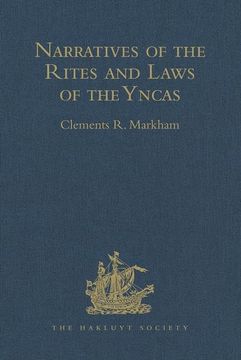 portada Narratives of the Rites and Laws of the Yncas (in English)