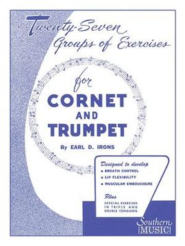 portada 27 Groups of Exercises: Trumpet (in English)