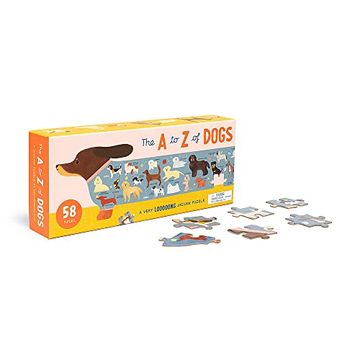 portada The a to z of Dogs Jigsaw Puzzle (Magma for Laurence King) (en Inglés)