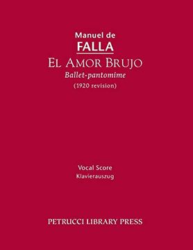 portada El Amor Brujo (1920 Revision): Vocal Score