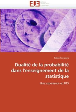 portada Dualite de La Probabilite Dans L'Enseignement de La Statistique