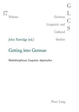 portada Getting into German: Multidisciplinary Linguistic Approaches (en Inglés)