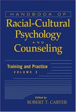 portada handbook of racial-cultural psychology and counseling, training and practice (en Inglés)
