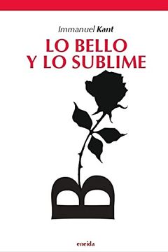 portada Lo Bello y lo Sublime (in Spanish)