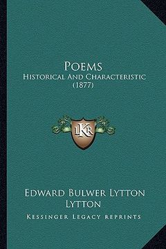 portada poems: historical and characteristic (1877)