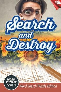portada Search and Destroy Word Puzzles Vol 1: Word Search Puzzle Edition (in English)