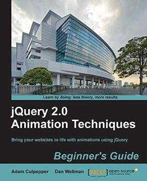 portada Jquery 2. 0 Animation Techniques: Beginner's Guide (in English)