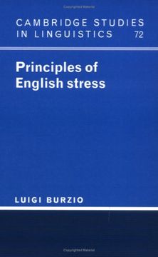 portada Principles of English Stress Hardback (Cambridge Studies in Linguistics) (en Inglés)
