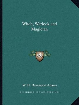 portada witch, warlock and magician (en Inglés)
