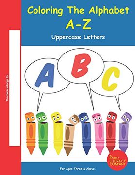 portada Coloring the Alphabet A-Z: Uppercase Letters 