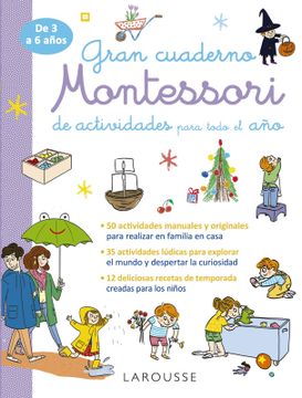 portada Gran cuaderno Montessori de actividades para todo el año