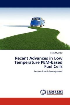 portada recent advances in low temperature pem-based fuel cells (en Inglés)
