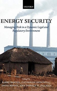 portada Energy Security: Managing Risk in a Dynamic Legal and Regulatory Environment (en Inglés)