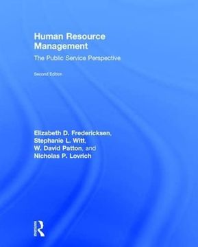 portada Human Resource Management: The Public Service Perspective (en Inglés)