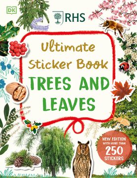 portada Ultimate Sticker Book Trees and Leaves (en Inglés)