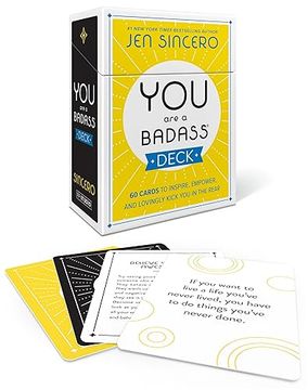 portada You are a Badass® Deck: 60 Cards to Inspire, Empower, and Lovingly Kick you in the Rear (in English)