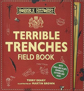 portada Terrible Trenches Field Book (Horrible Histories Novelty) (en Inglés)