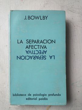 portada La separacion afectiva (in Spanish)