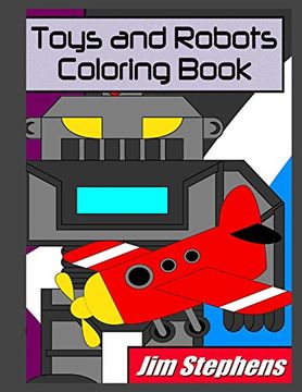 portada Toys and Robots Coloring Book
