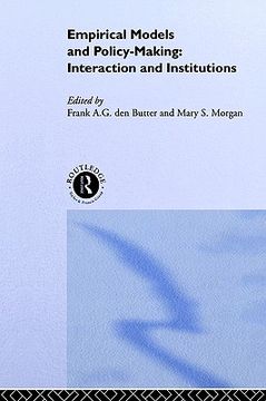 portada empirical models and policy making: interaction and institutions
