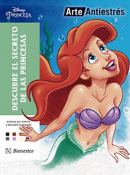 portada Arte Antiestrés: Descubre el secreto de las princesas (en Español / Castellano)