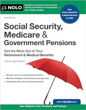 portada Social Security, Medicare & Government Pensions: Get the Most out of Your Retirement and Medical Benefits (in English)