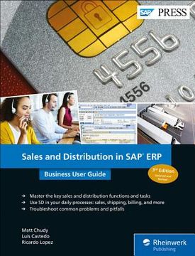 portada Sales and Distribution in SAP Erp: Business User Guide (en Inglés)