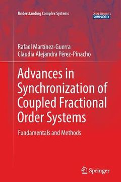 portada Advances in Synchronization of Coupled Fractional Order Systems: Fundamentals and Methods