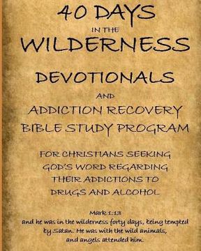 portada 40 Days in the Wilderness Addiction Recovery Devotionals and Bible Studies