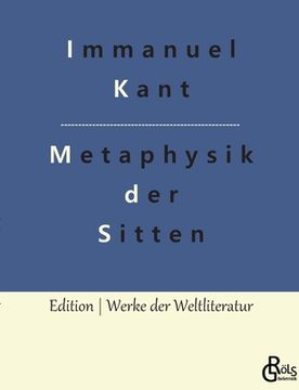 portada Grundlegung zur Metaphysik der Sitten (in German)