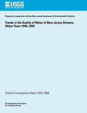 portada Trends in the Quality of Water in New Jersey Streams, Water Years 1998?2007