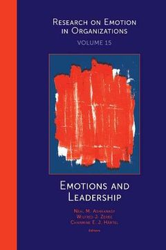 portada Emotions and Leadership (Research on Emotion in Organizations) (en Inglés)