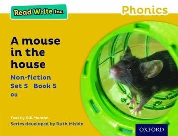 portada Read Write Inc. Phonics: Yellow set 5 Non-Fiction 5 a Mouse in the House (en Inglés)