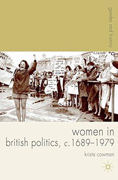 portada Women in British Politics, C. 1689-1979 (Gender and History) (in English)